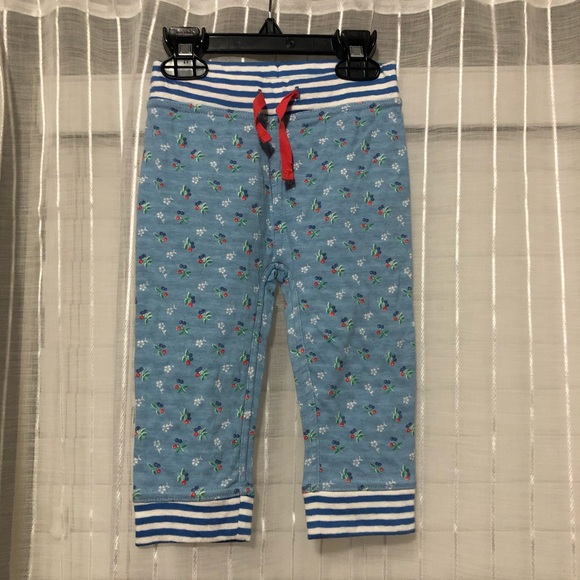Mini Boden Other - NWOT Baby Boden Floral Reversible Jogger Pants